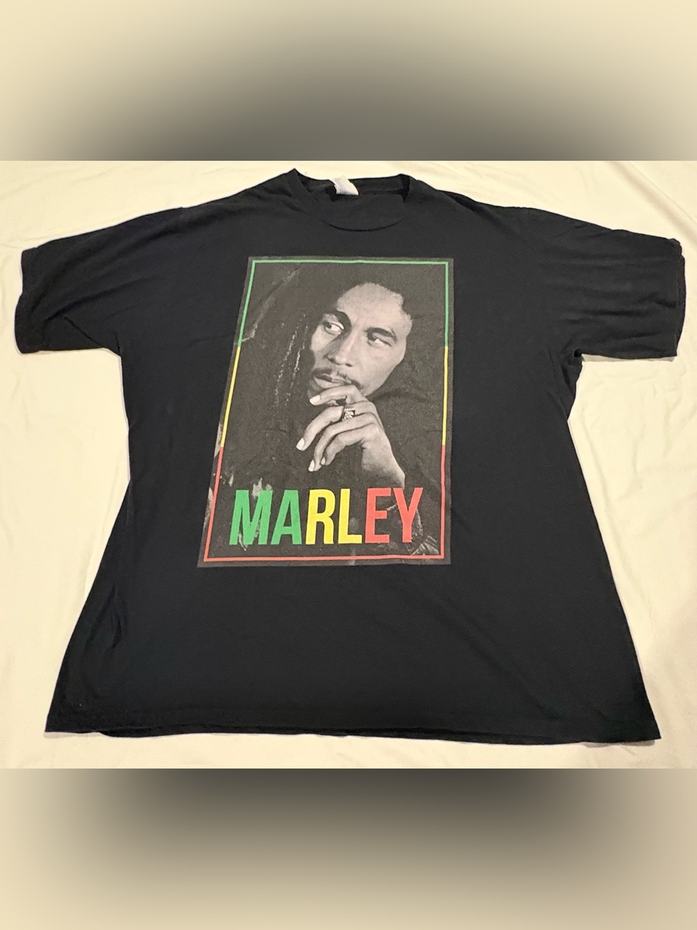 Bob Marley Port & co. Men’s T-Shirt Size: XL